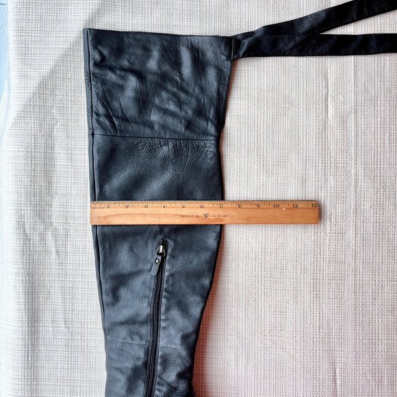 Via Spiga Leather Buccaneer Boots Slouchy or Over The Knee Soft 100% Leather - Picture 16 of 16